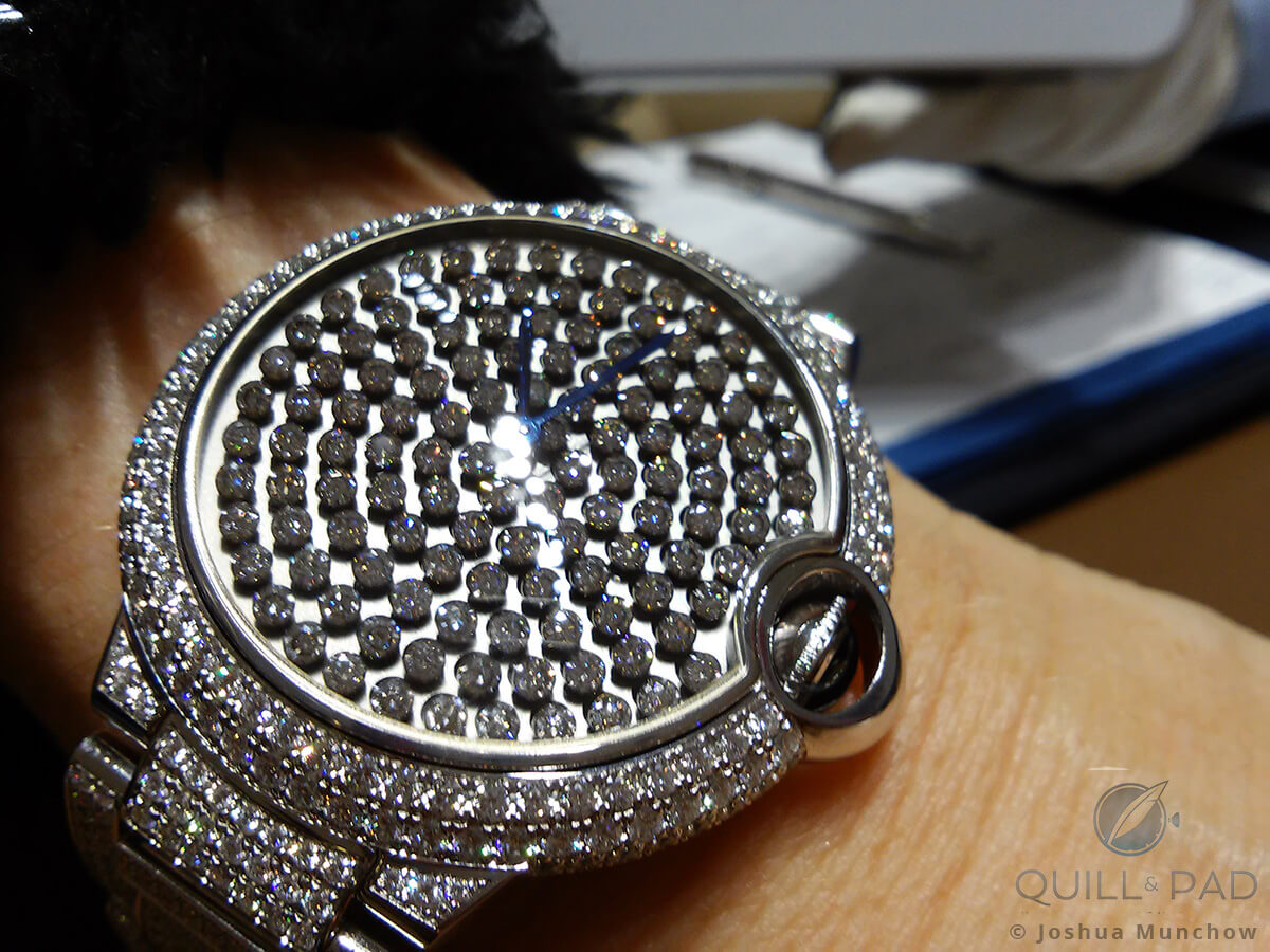 Ballon Bleu de Cartier Serti Vibrant