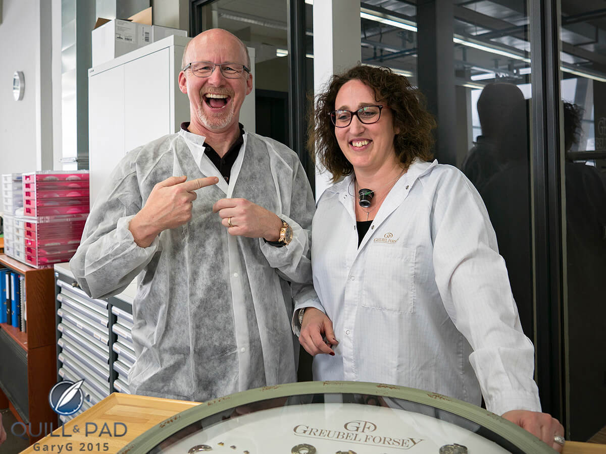 Coming home: meeting Greubel Forsey master finisher Séverine Vitali