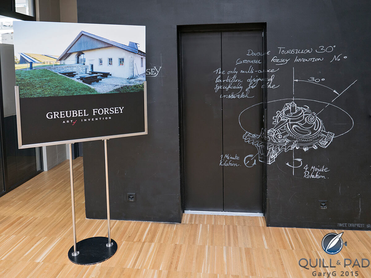 Parting shot: the first fundamental invention writ large: Greubel Forsey Invention Piece 1
