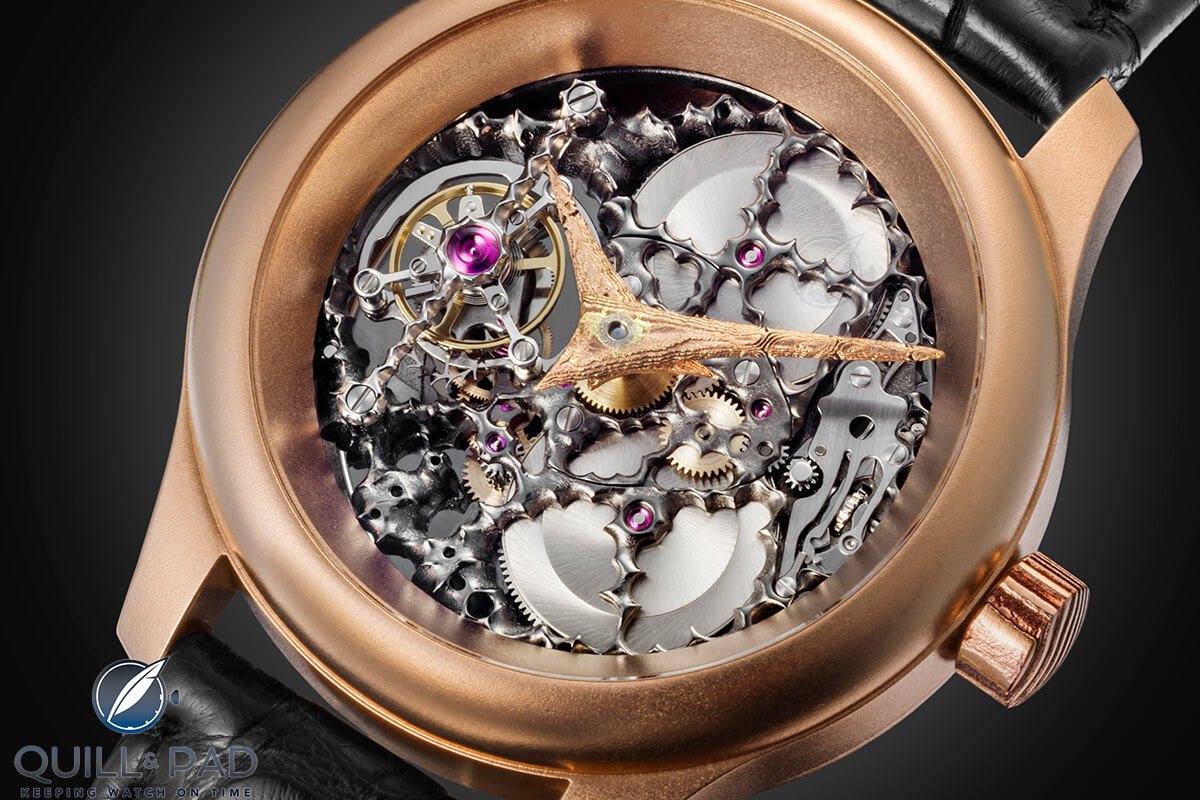 Tourbillon Organic Skeleton by Kees Engelbarts (image courtesy Atsuyuki Shimada)