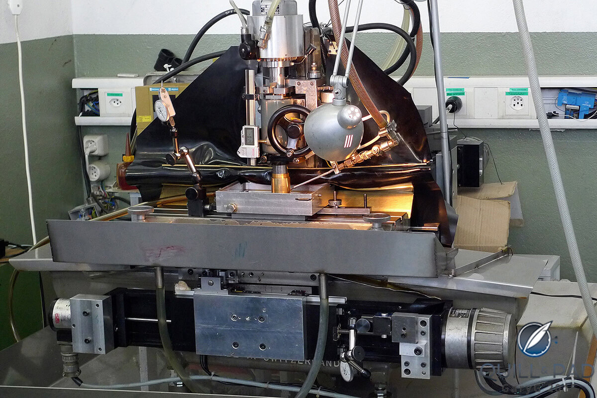 One of a kind: Vianney Halter’s home-built milling station