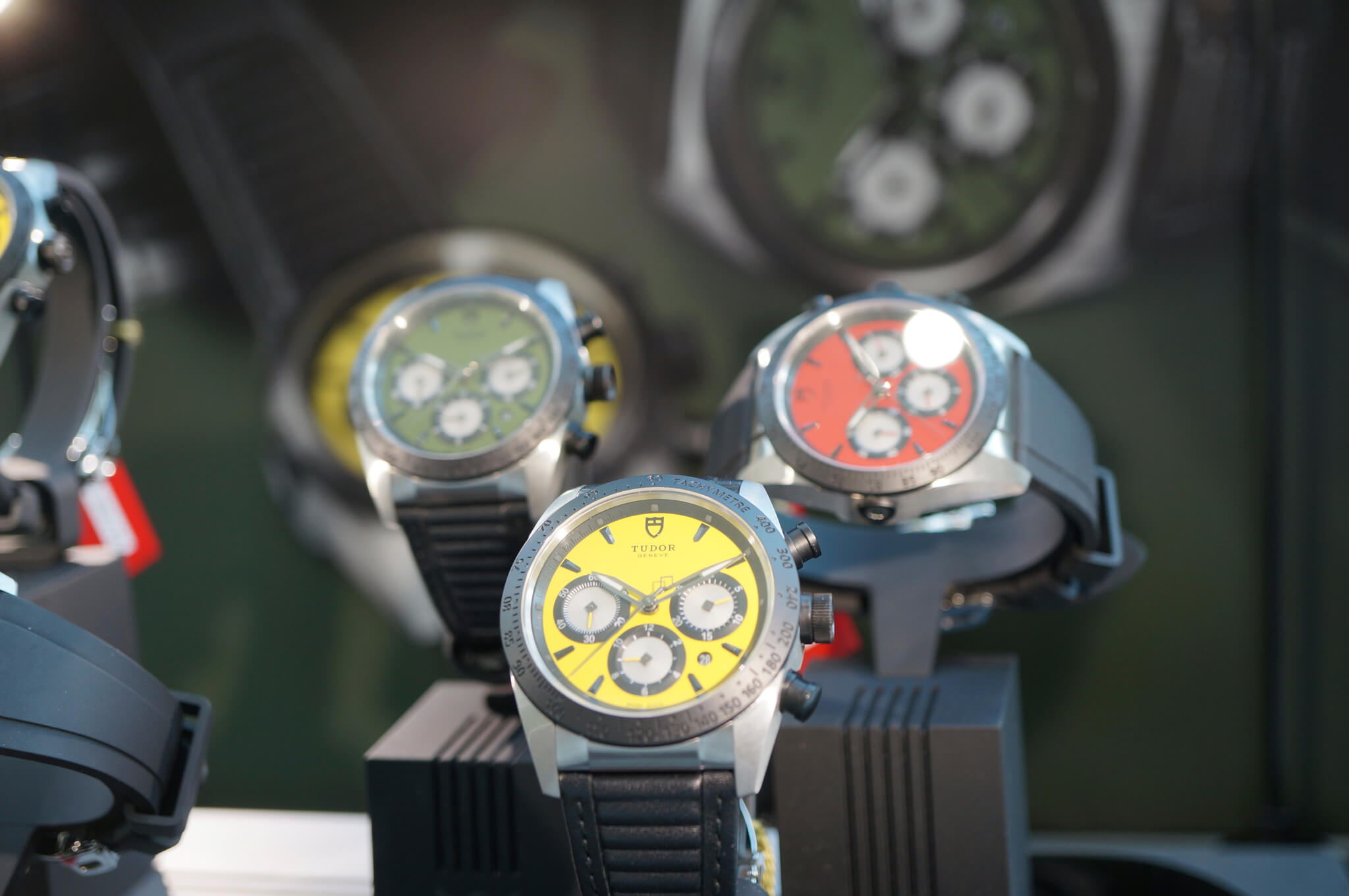 Tudor Fastriders on display at Burrells