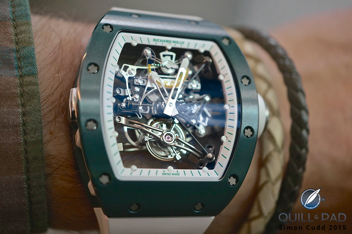 Richard Mille RM 38-01 Tourbillon G-Sensor Bubba Watson