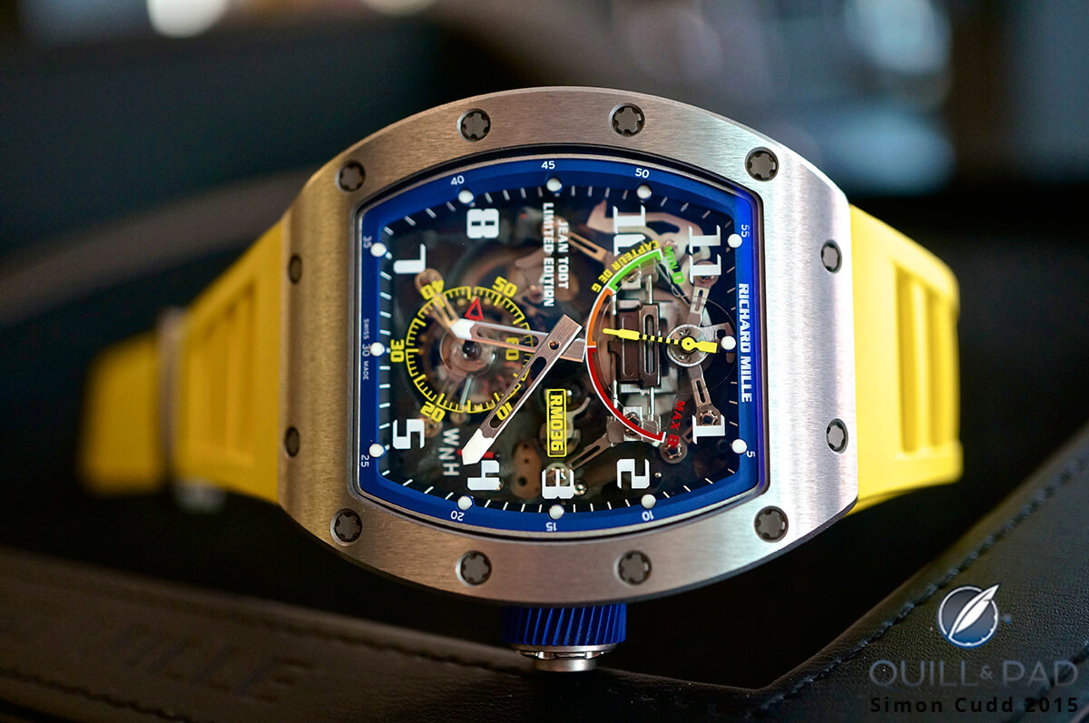 Richard Mille RM-036 Tourbillon G-Sensor Jean Todt