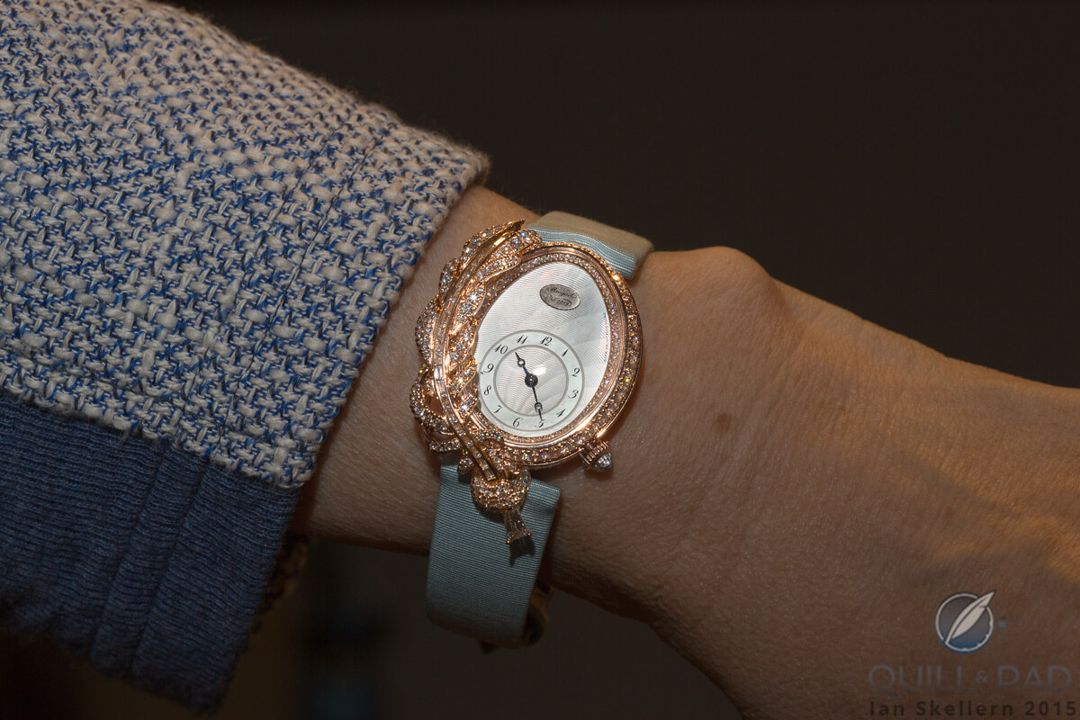 Breguet Rêve de Plume wristshot