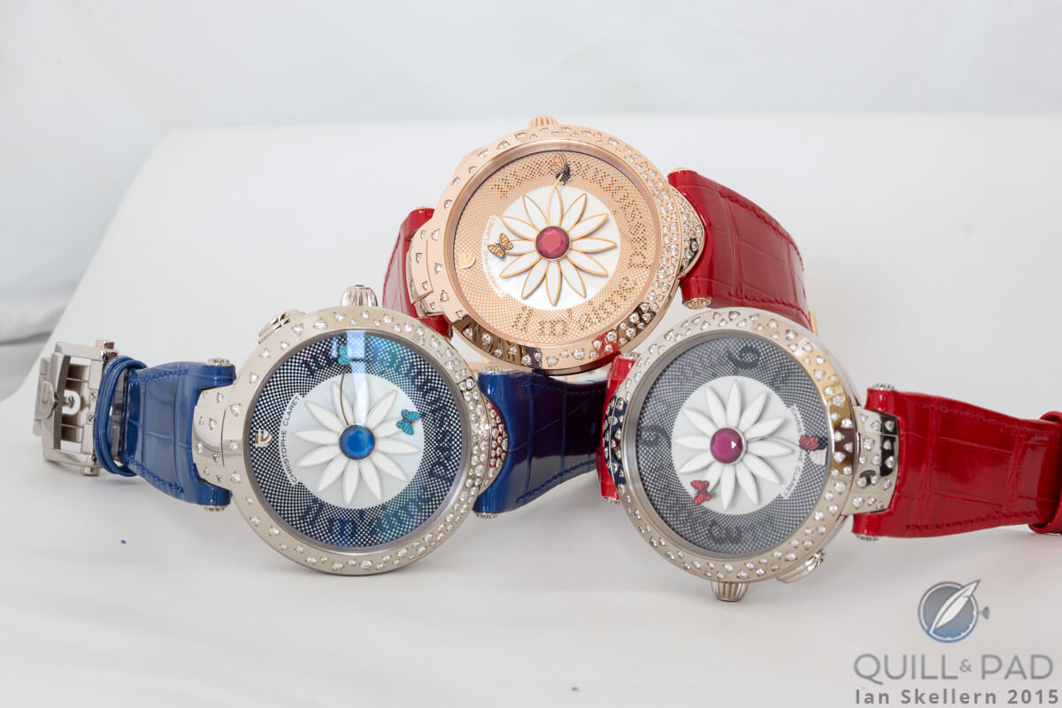 You can have all three of these beautiful Christophe Claret Marguerites for the price of one Christophe Claret Margot. That might be a surprisingly difficult choice. For some.