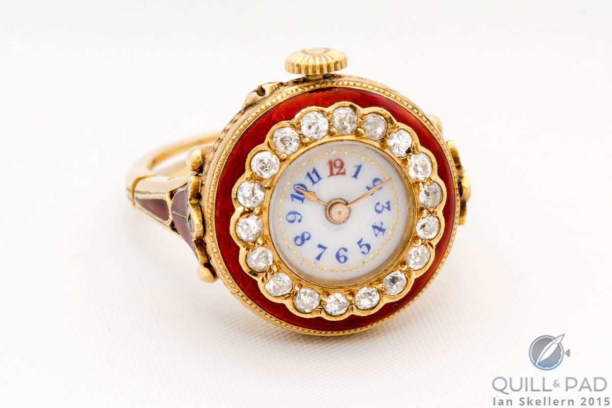 Jaeger-LeCoultre ring watch