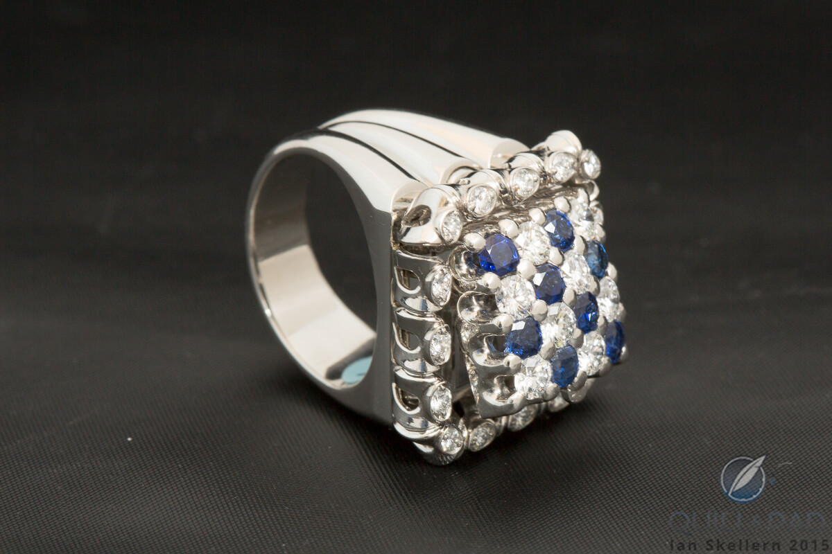 Jaeger-LeCoultre ring watch powered by Caliber 426