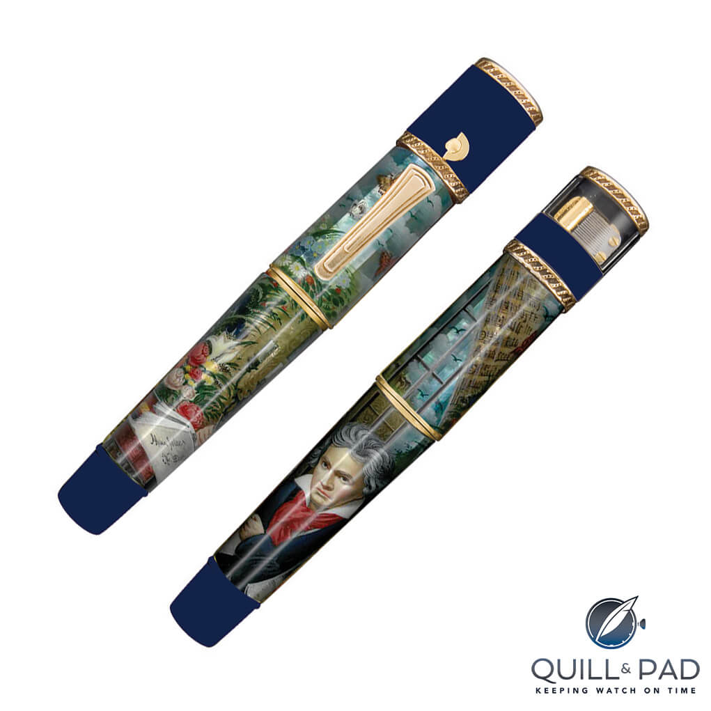 Krone limited edition pen commemorating Ludwig van Beethoven