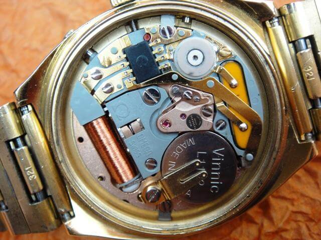 The Omega 1310 32KHz MegaQuartz, which Pierre Gygax helped develop