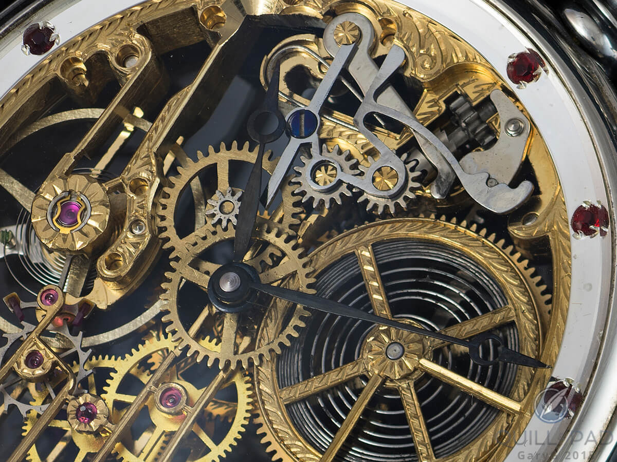 Close-up movement view: G.N. Papi No.1