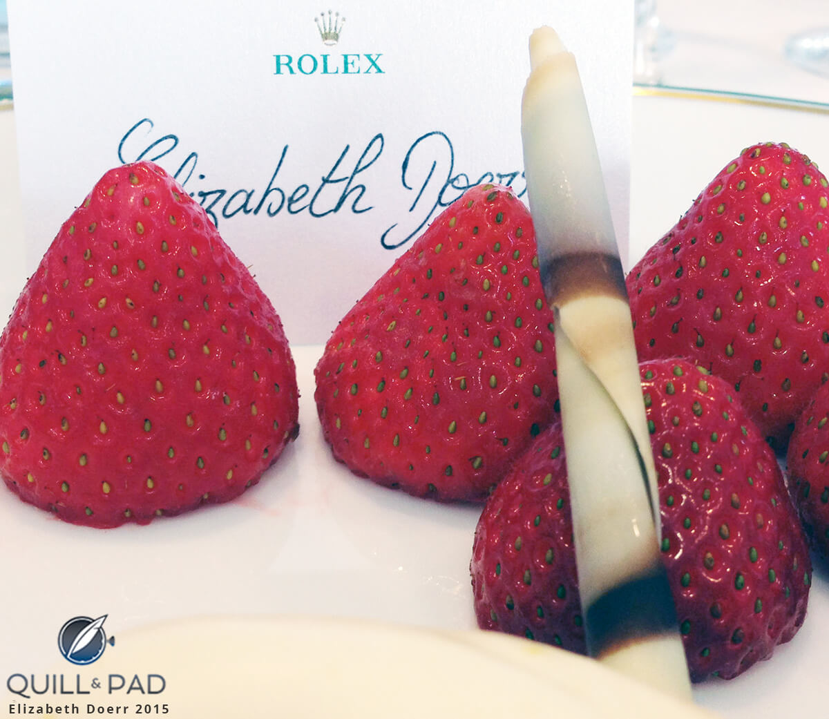 Strawberries and cream represent one of many timeless traditions at Wimbledon