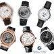 Calendar watches pre-selected for the 2015 GPHG. Clockwise from top left: Hermès Slim d'Hermès QP, Blancpain Villeret, Quantième Complet, Claude Meylan Full Calendar, Ulysse Nardin FreakLab, Tiffany & Co CT60 Annual Calendar, and Hublot Classic Fusion Aeromoon