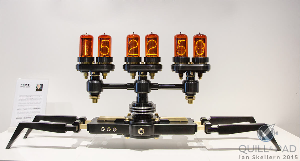 MB&F Nixie Machine by Frank Buchwald