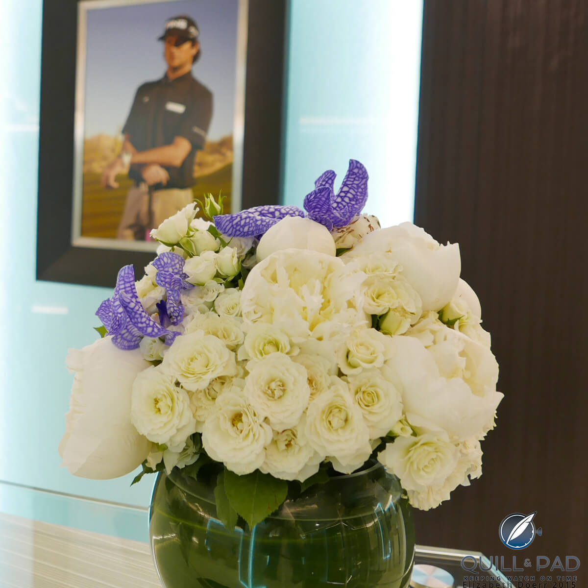 Black orchids and roses: the beautiful décor of the new Richard Mille boutique in Paris boasts meticulous attention to detail