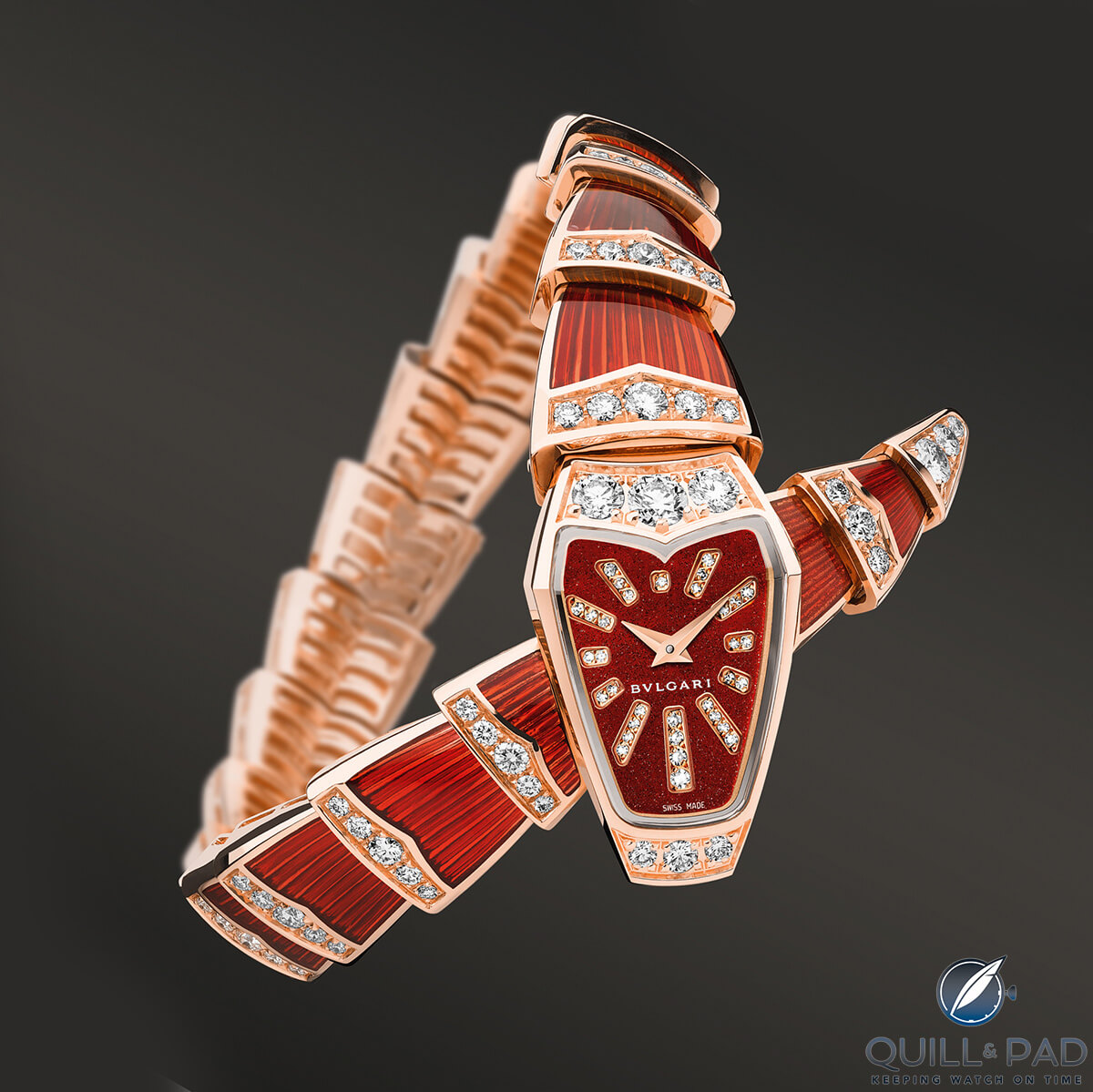 Bulgari Head Over Tail Serpenti watch