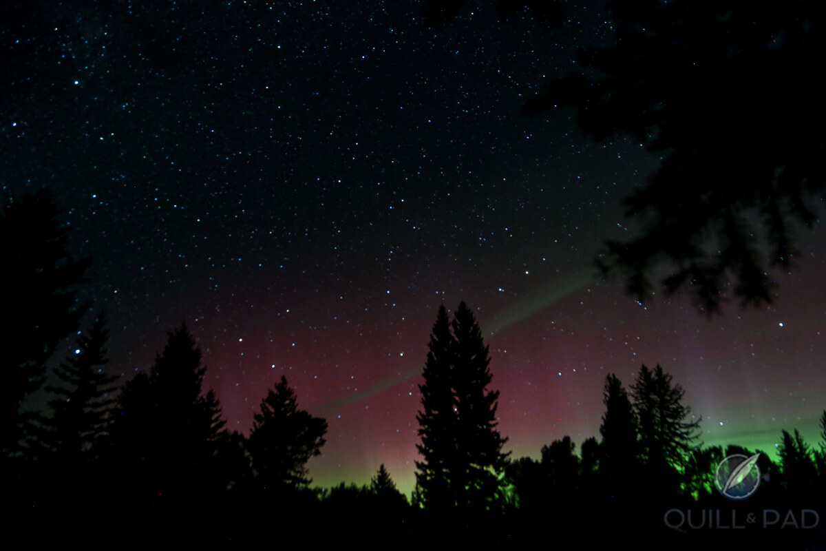 Aurora Borealis shot in Jackson, Wyoming the 9th September 2015