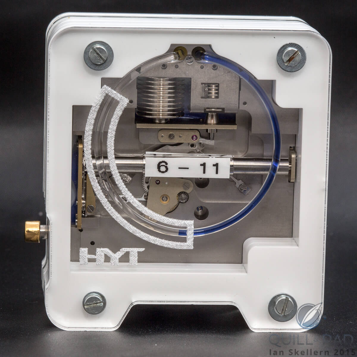 Proof-of-concept model of the HYT fluid dynamics