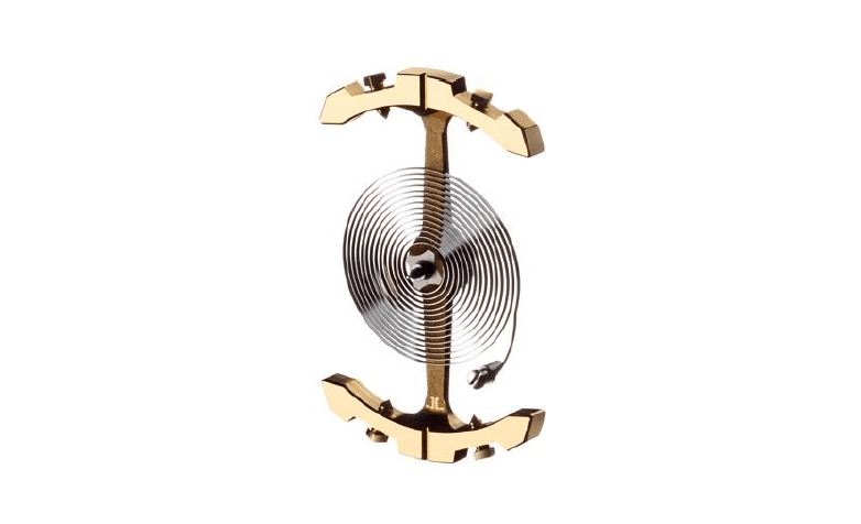 The Gyrolab balance featuring for the first time in the Jaeger-LeCoultre Geophysic's Caliber 770/772