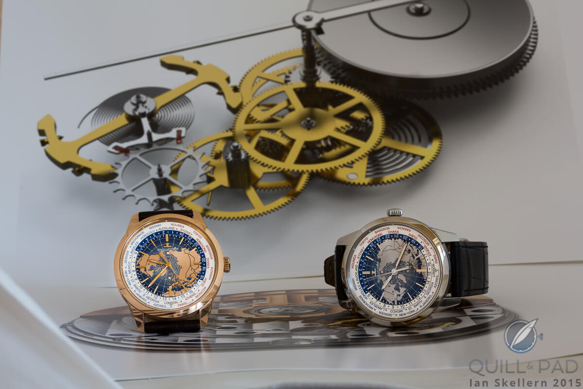 Jaeger-LeCoultre Geophysic Universal Time in pink gold and stainless steel