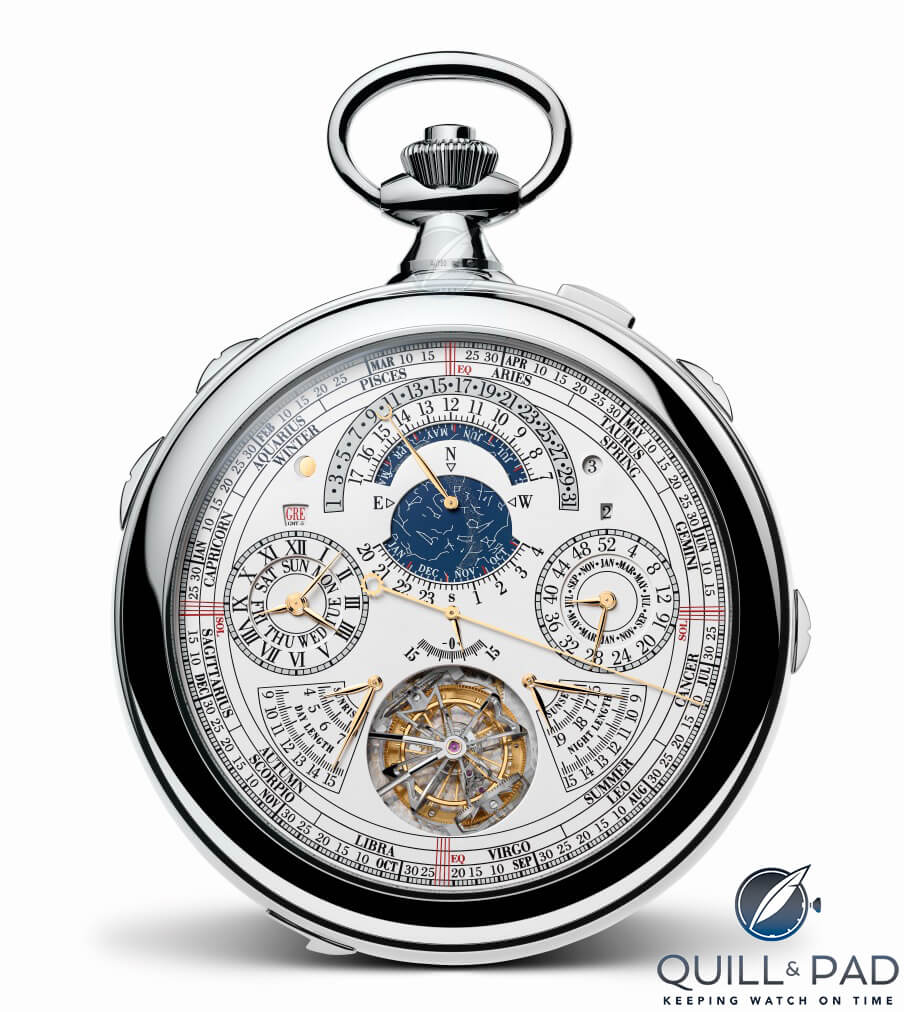 The back side of the Vacheron Constantin Reference 57260