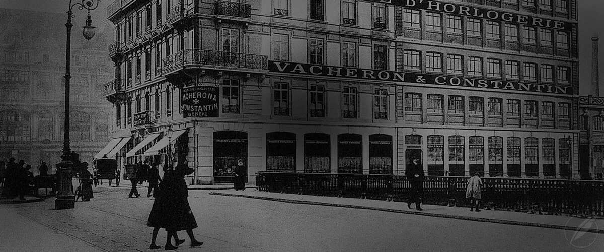 The historic Vacheron Constantin maison on Quai de l'Ile, Geneva
