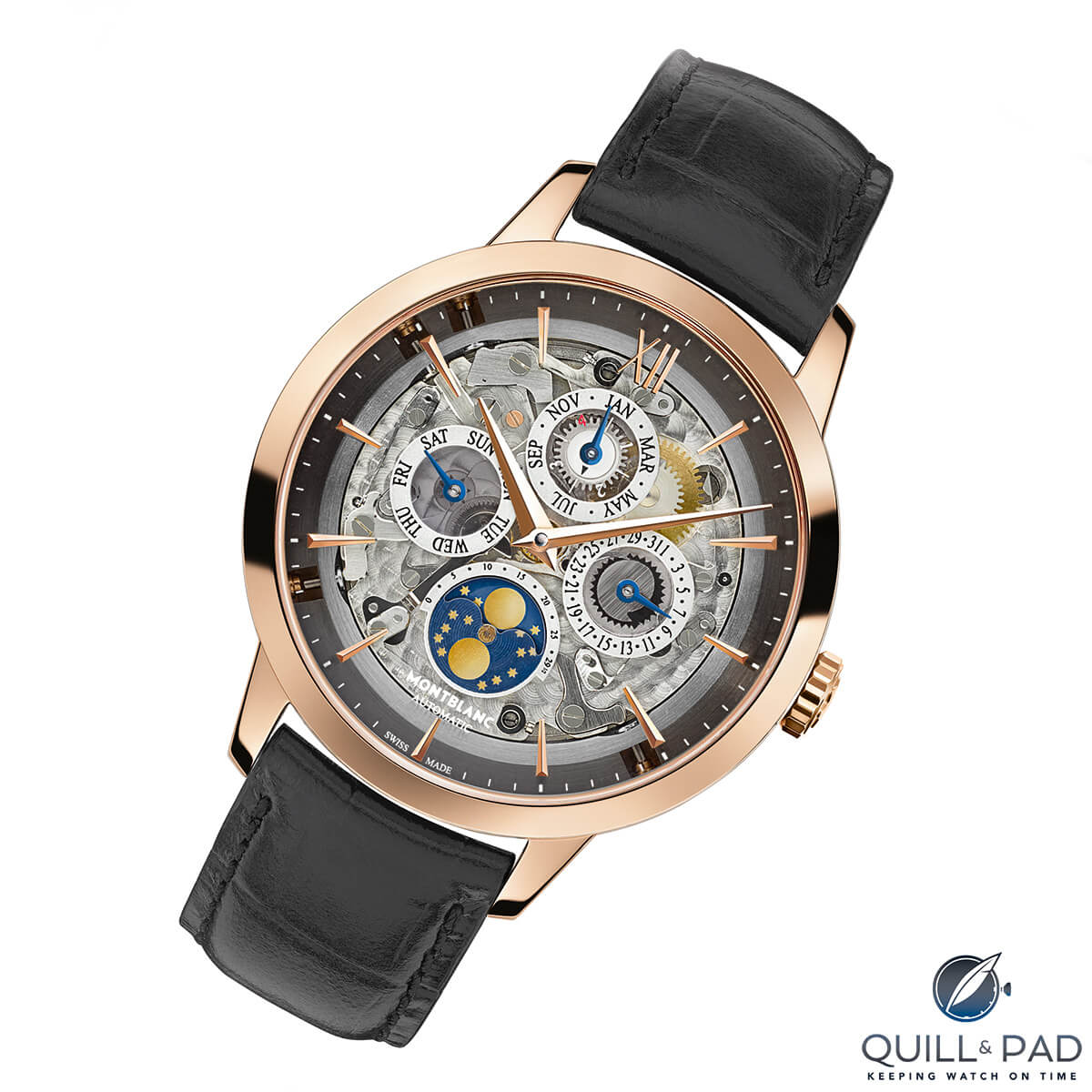 Montblanc Heritage Spirit Perpetual Calendar Sapphire