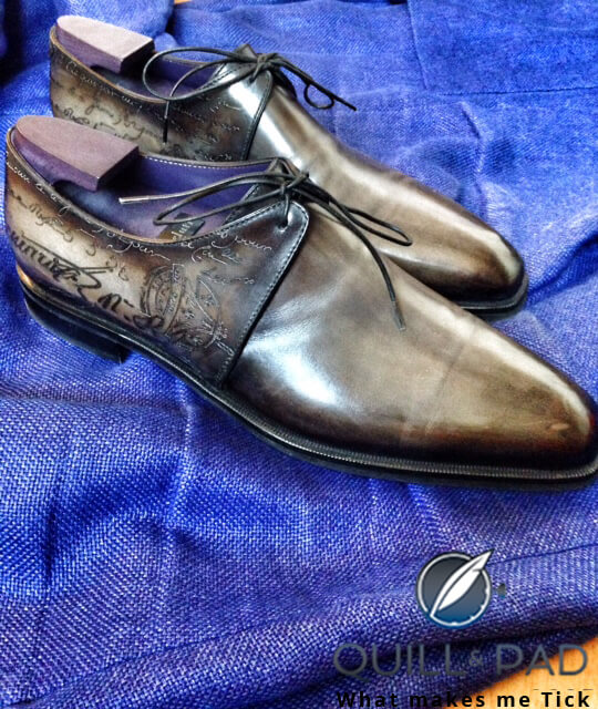 Berluti Derbies with two eyelets