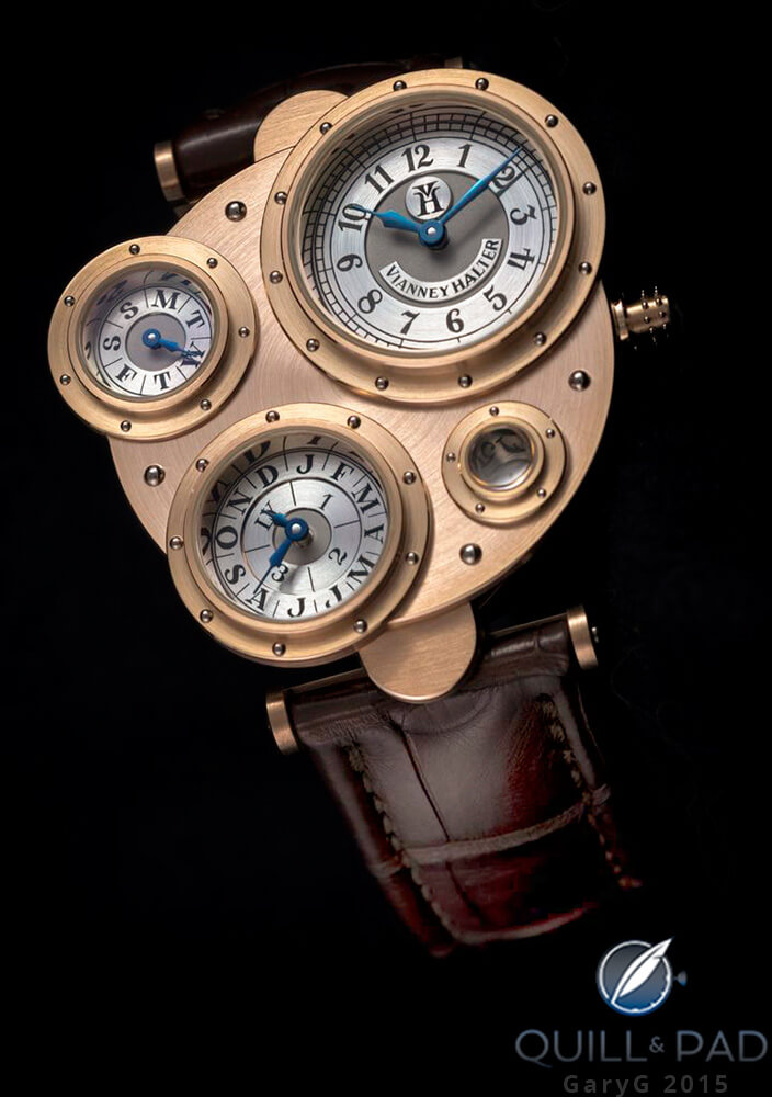 Courage meets enjoyment: the author’s Vianney Halter Antiqua