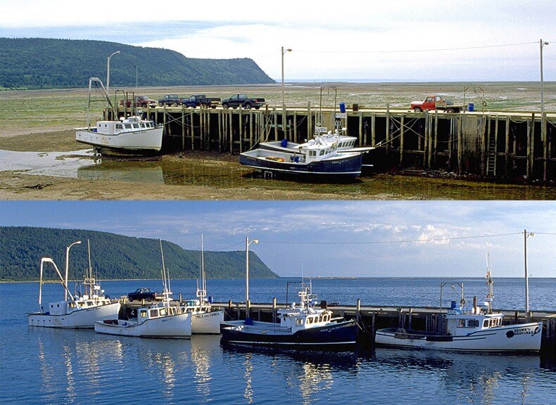 Low tide, high tide