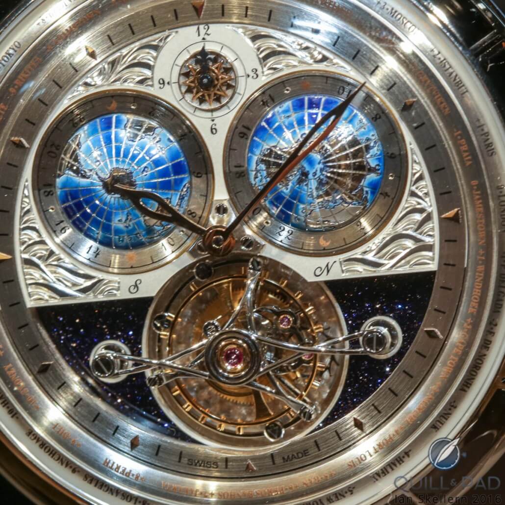 Montblanc 4810 Villeret Tourbillon Cylindrique Pocket Watch 110 Years Edition