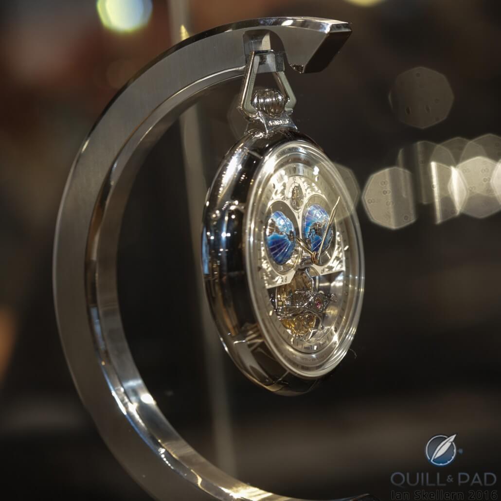 Montblanc 4810 Villeret Tourbillon Cylindrique Pocket Watch 110 Years Edition