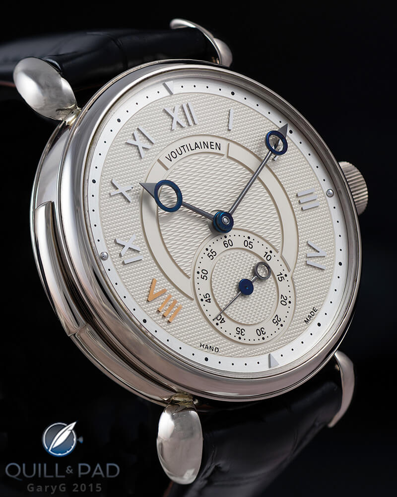 Smooth operator: repeater actuation slider, Voutilainen Masterpiece 8