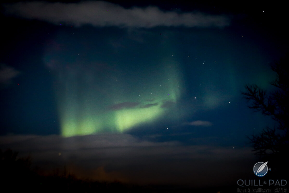 Aurora borealis shot in Abisko, Sweden on the 20th February 2016