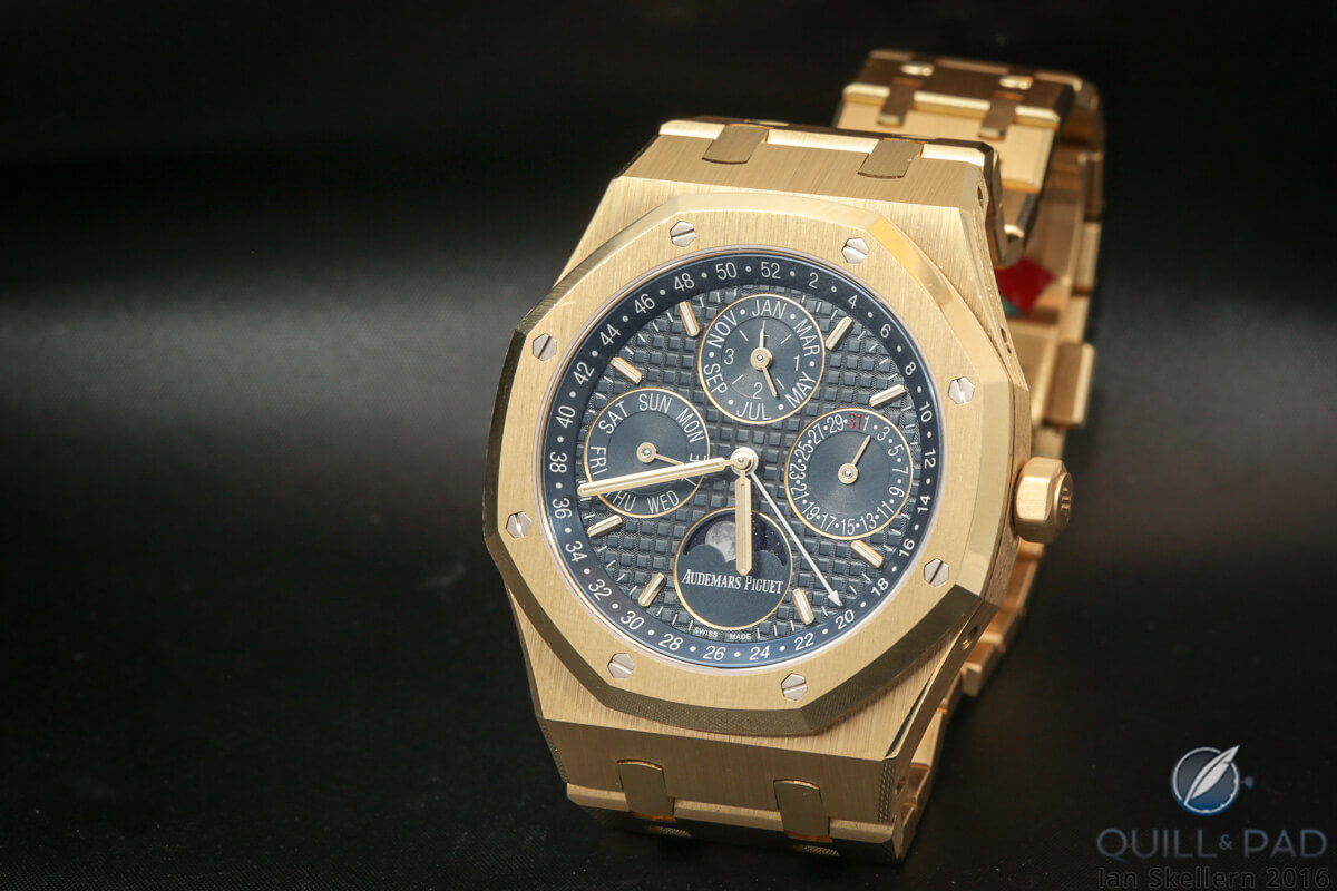 Audemars Piguet Royal Oak Perpetual Calendar from the 2016 yellow gold collection