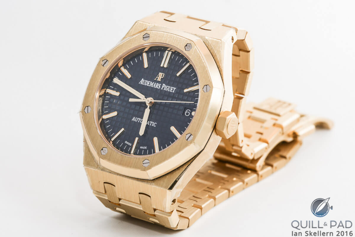 Audemars Piguet Royal Oak Selfwinding from the 2016 yellow gold collection