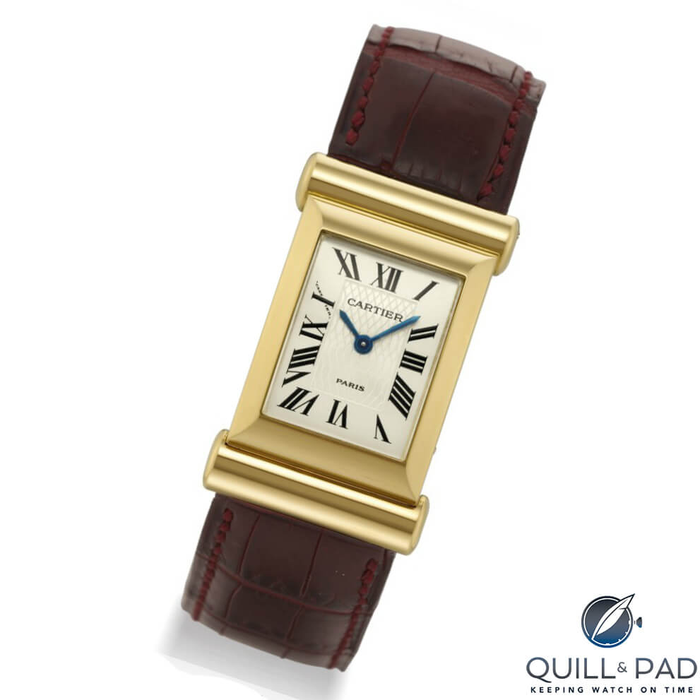Limited-edition Cartier Driver in 3N pink gold from 1997 (photo courtesy Christie's)