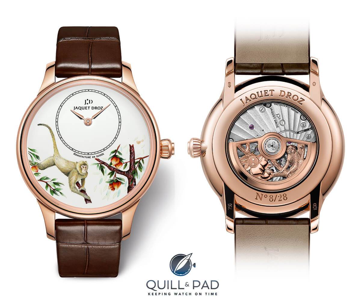 Jaquet Droz Petite Heure Minute Monkey