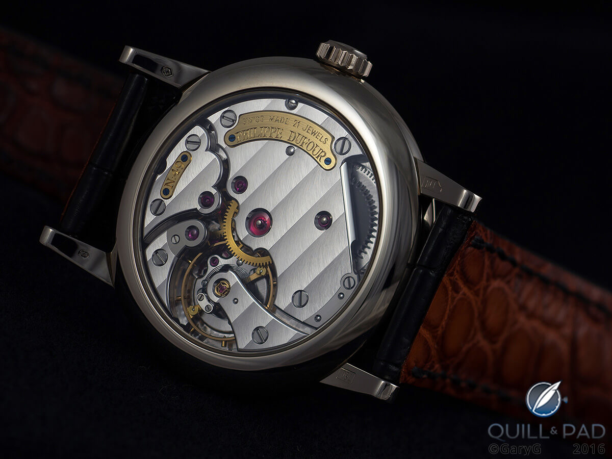 Movement view: Philippe Dufour Simplicity