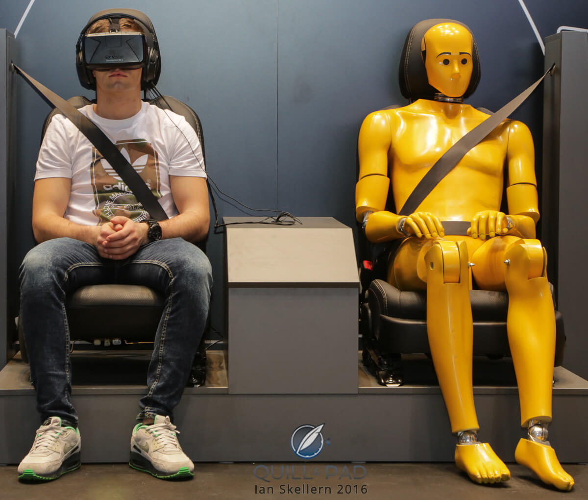Can you tell which one is a mindless robot?