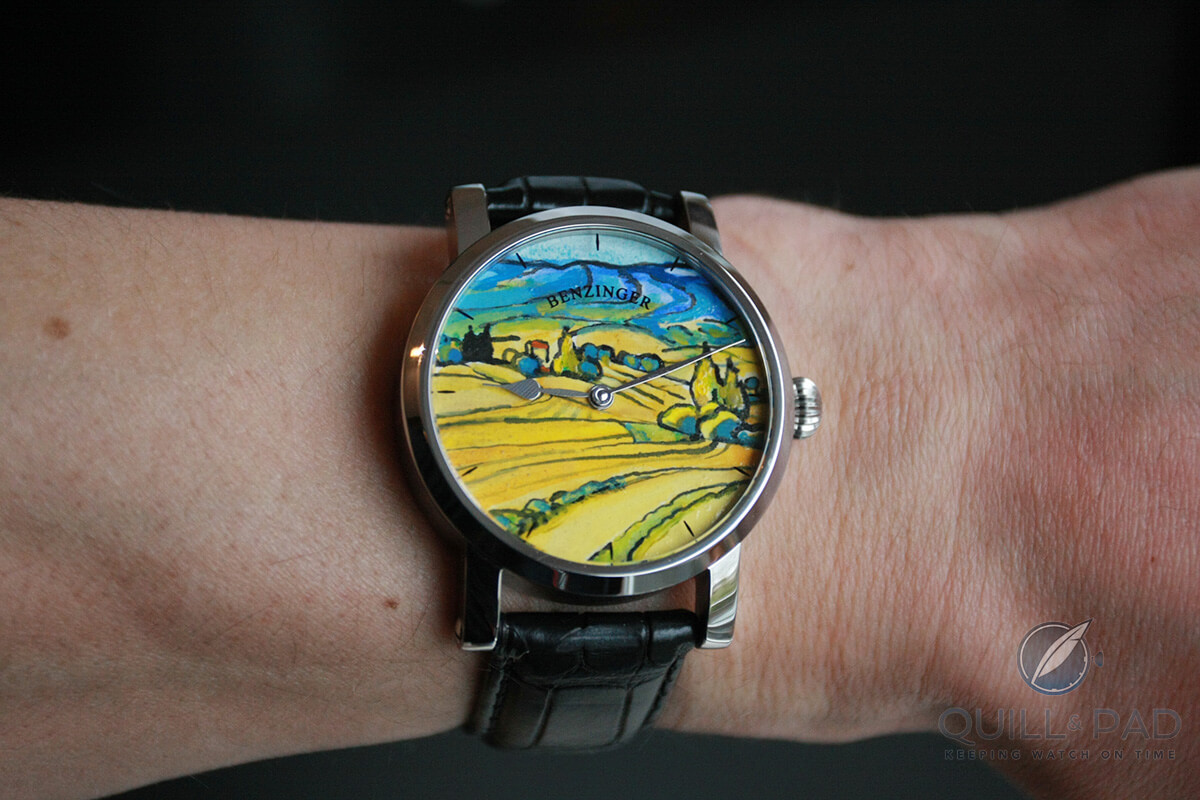 Benzinger By Zanella on the wrist