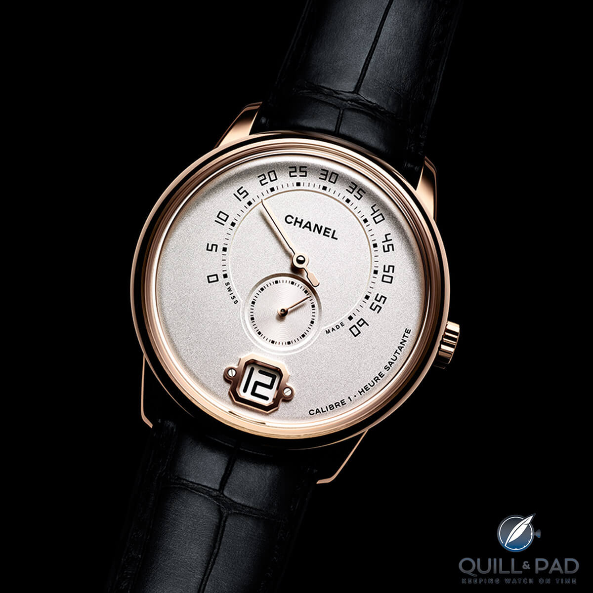 Monsieur de Chanel in pink gold
