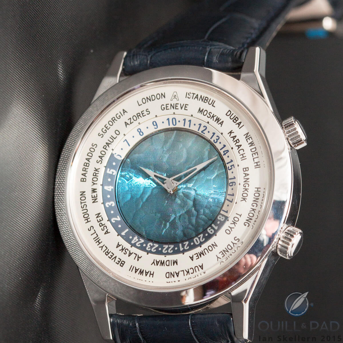 Andersen Tempus Terrae with exclusive blue gold dial