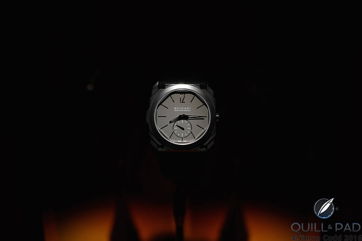 The super cool Bulgari Finissimo Répétition Minutes