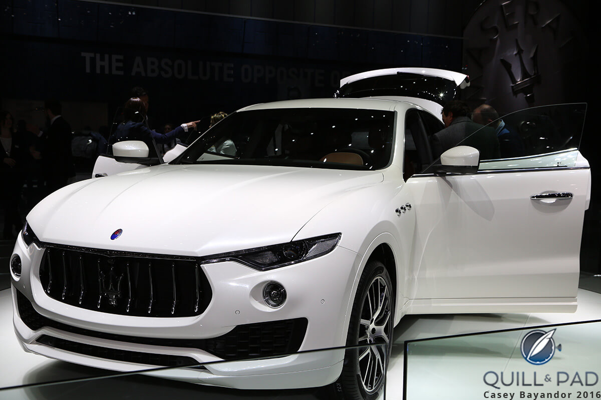 Maserati Levante at the 2016 Geneva Motor Show