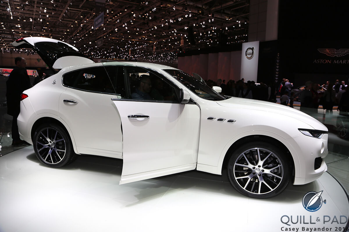 Maserati Levante at the 2016 Geneva Motor Show
