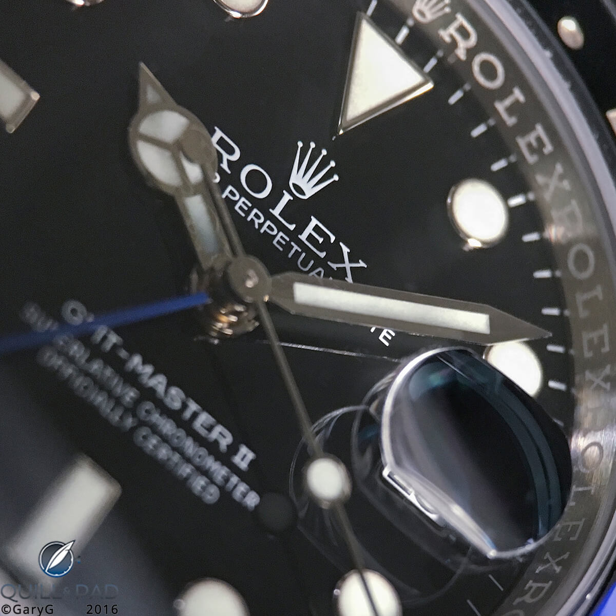 Parting shot: Rolex GMT Master II BLNR