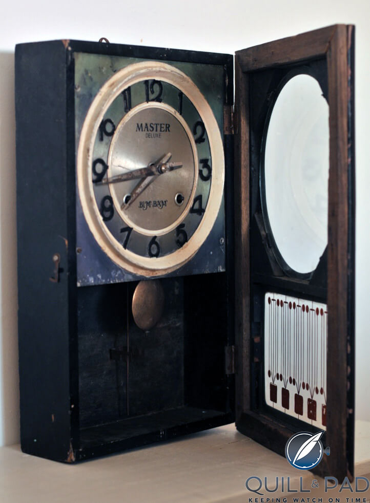 Dilip Sivaraman's old (and not working) mantle clock