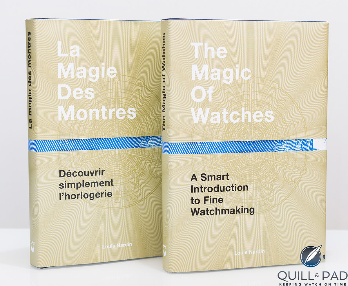 The cover of ‘The Magic of Watches,’ available in English and French