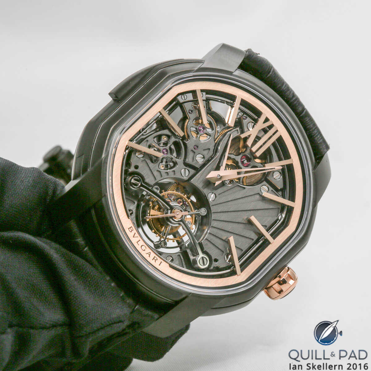 Bulgari Carillon Minute Repeater Tourbillon in titanium